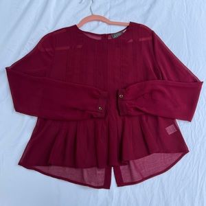 ASTR Sheer Blouse - S